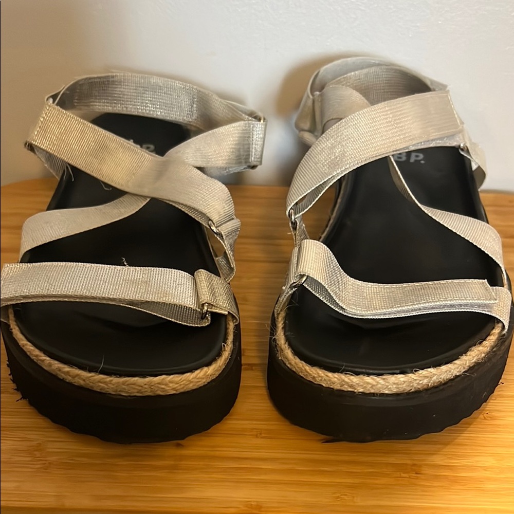 Women's Silver Sandals BP